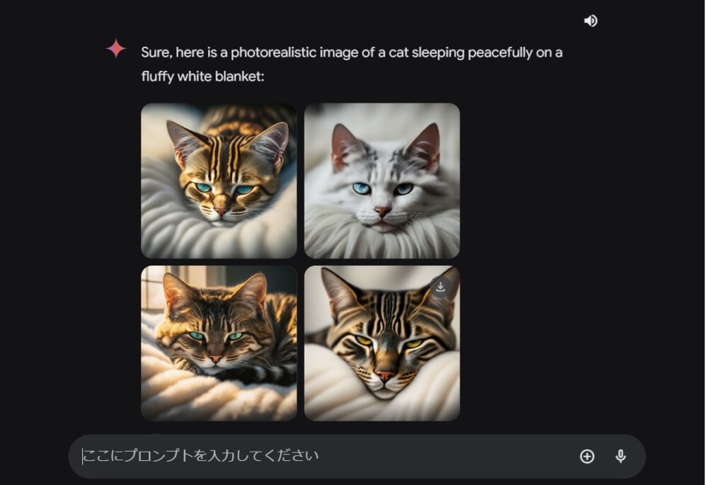 白い毛布でくつろぐ猫